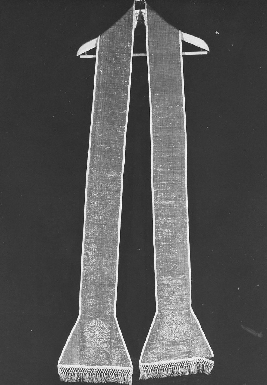 stola, opera isolata - manifattura napoletana (seconda metà sec. XIX)