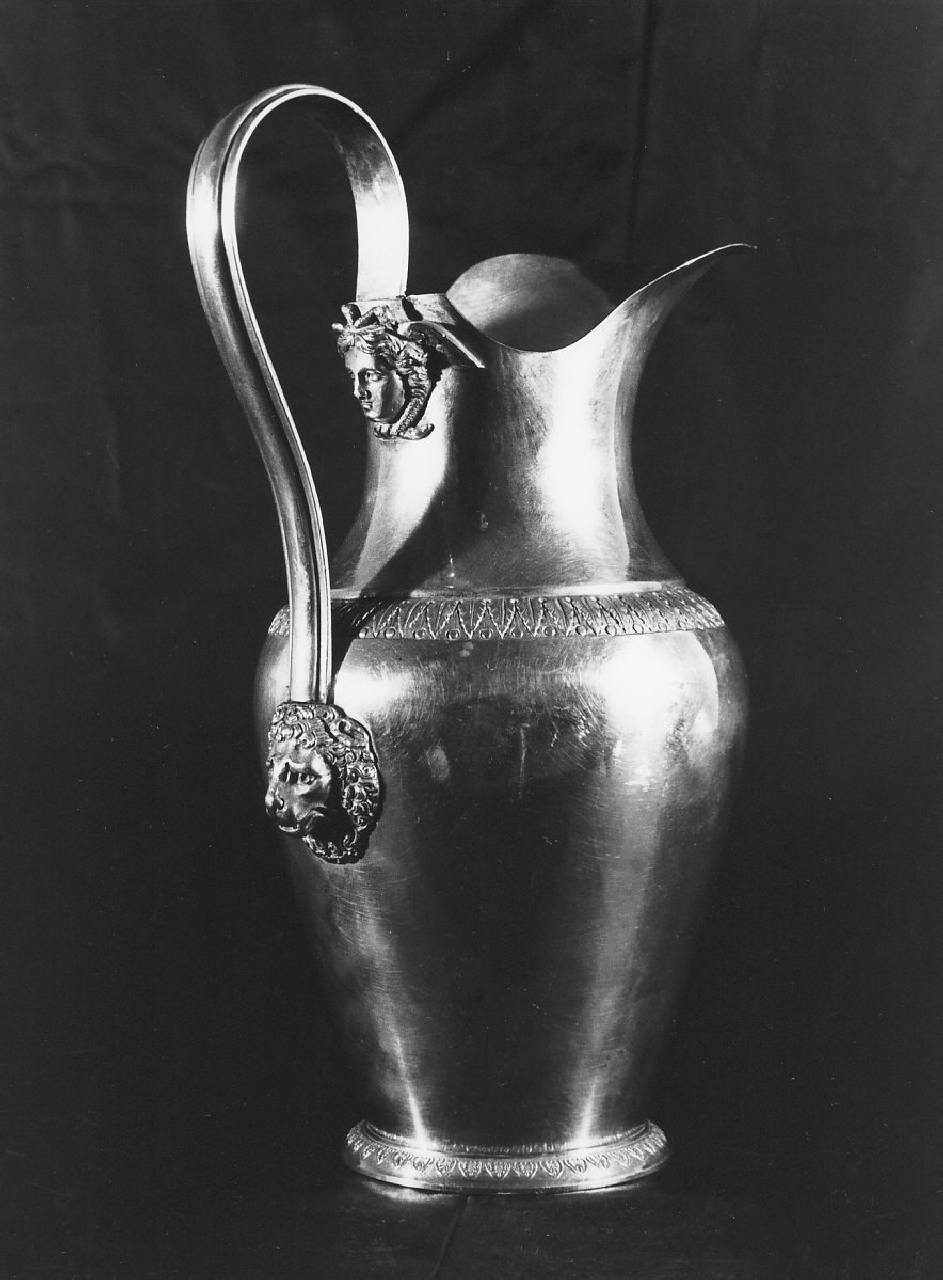 brocca, opera isolata - bottega napoletana (sec. XIX)