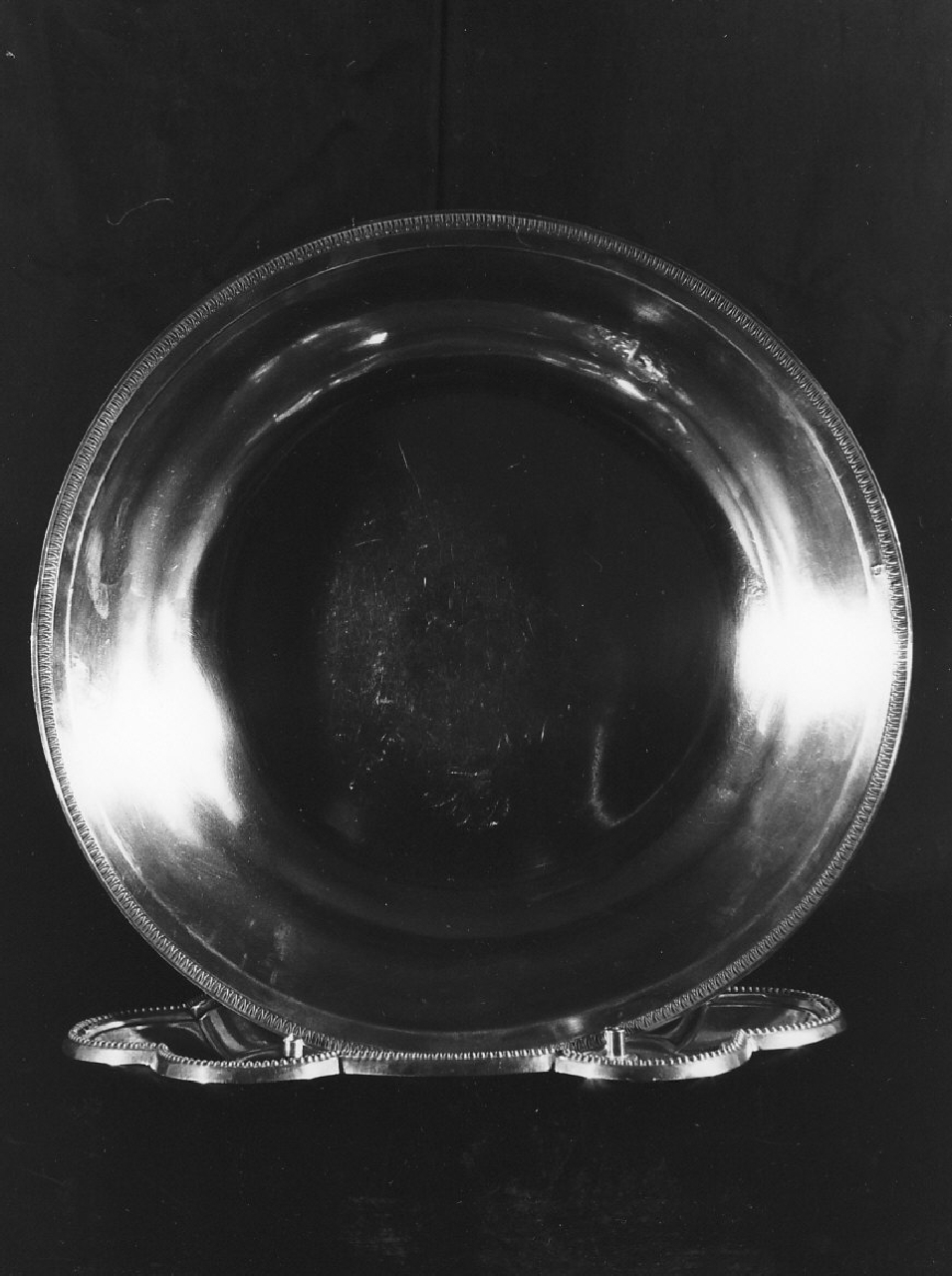 bacile, opera isolata - bottega napoletana (sec. XIX)