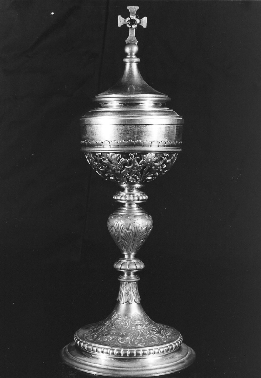 pisside, opera isolata - bottega Italia meridionale (seconda metà sec. XIX)