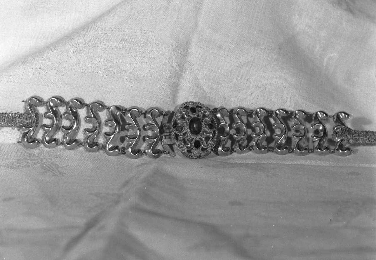 collana, opera isolata - bottega italiana (fine sec. XIX)