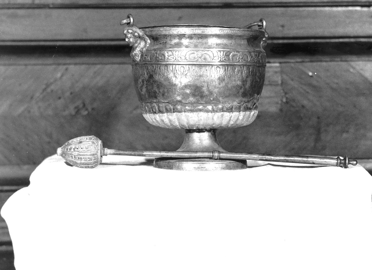 servizio per aspersione - bottega napoletana (sec. XIX)