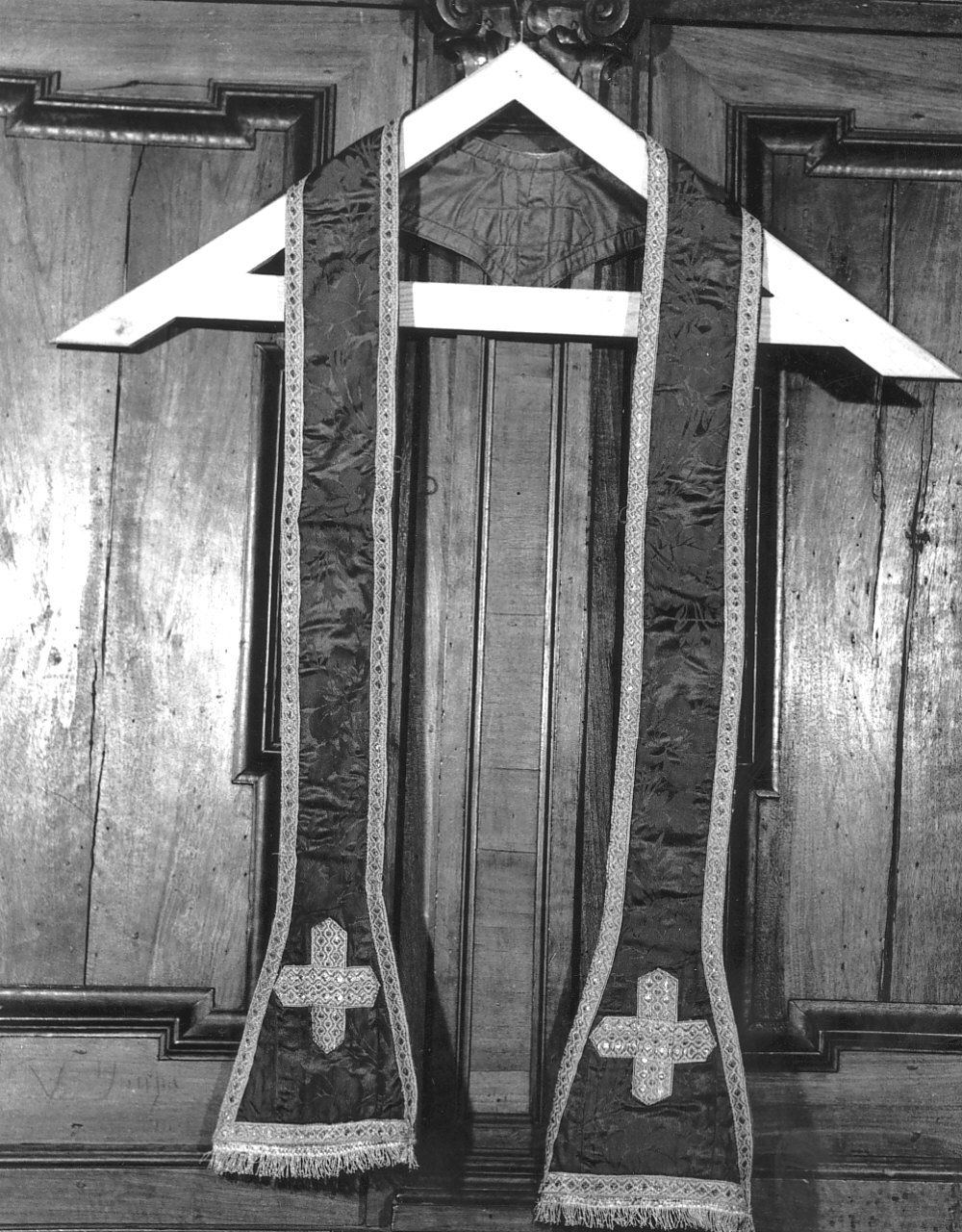 stola, opera isolata - manifattura Italia meridionale (sec. XIX)