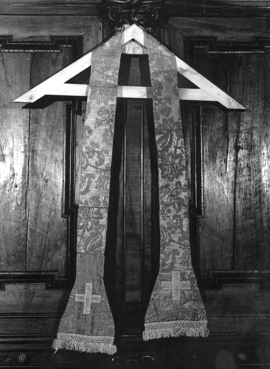 stola, opera isolata - manifattura Italia meridionale (sec. XVIII)