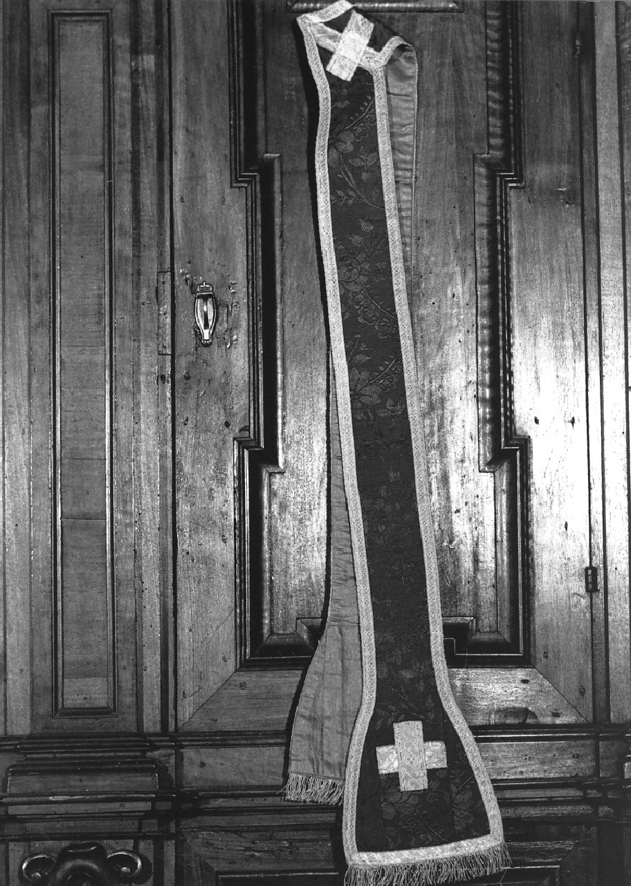 stola, opera isolata - manifattura Italia meridionale (sec. XIX)