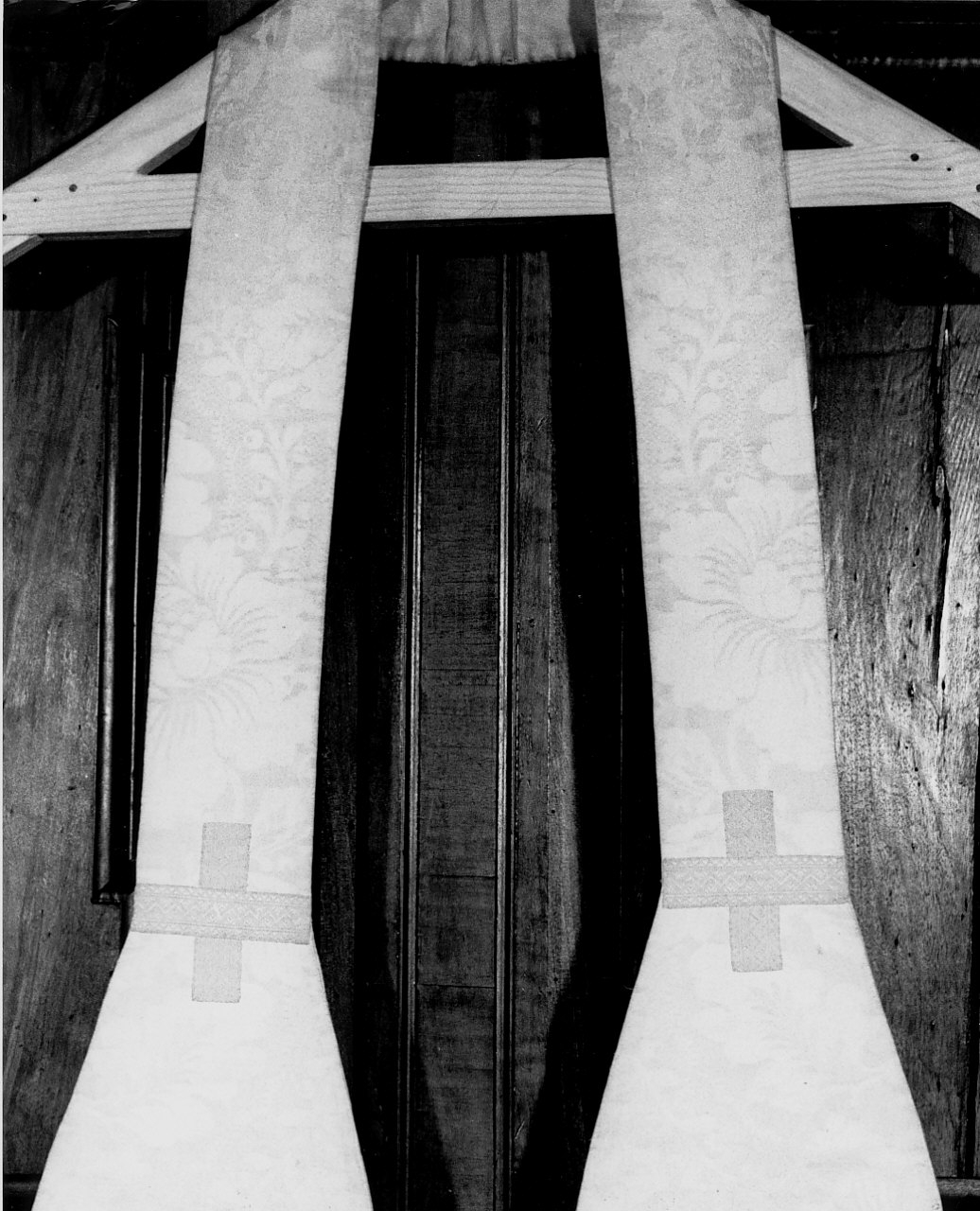 stola, opera isolata - manifattura calabrese (sec. XIX)