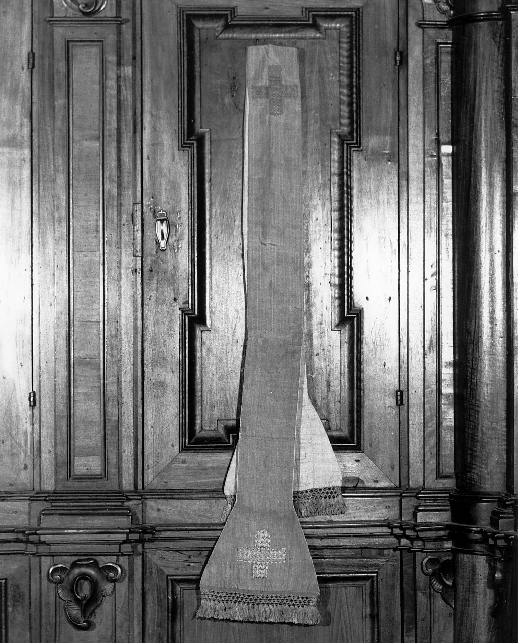 stola, opera isolata - manifattura Italia meridionale (sec. XIX)