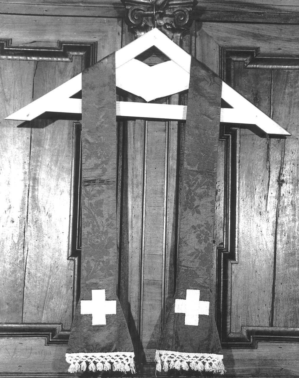 stola, opera isolata - manifattura Italia meridionale (sec. XIX)