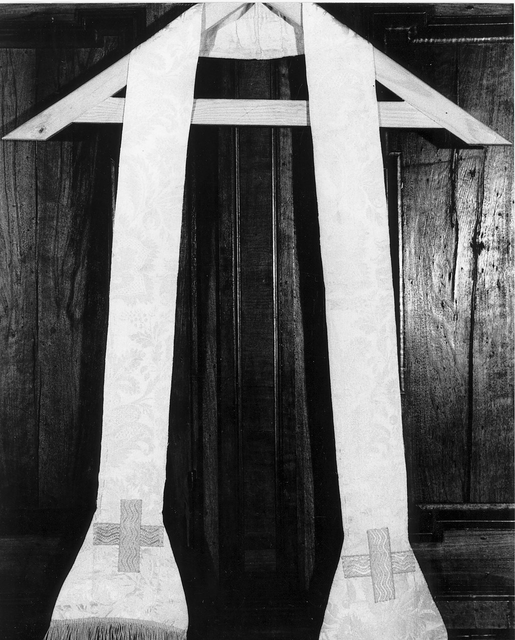 stola, opera isolata - manifattura calabrese (sec. XIX)