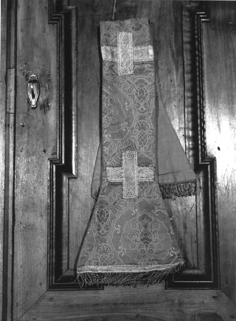 manipolo, opera isolata - manifattura Italia meridionale (fine/inizio secc. XIX/ XX)