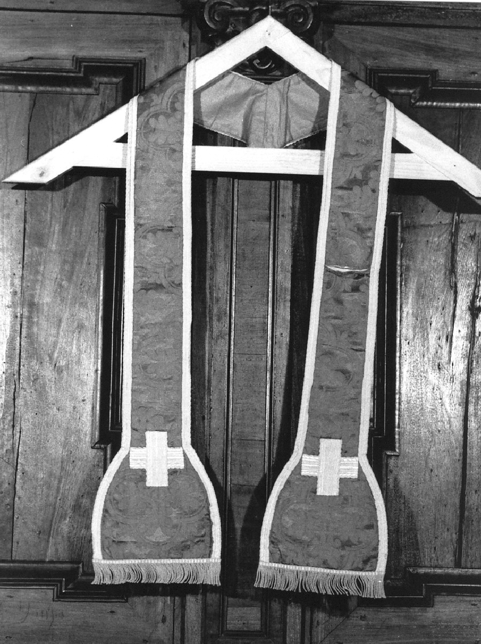 stola, opera isolata - manifattura Italia meridionale (sec. XIX)