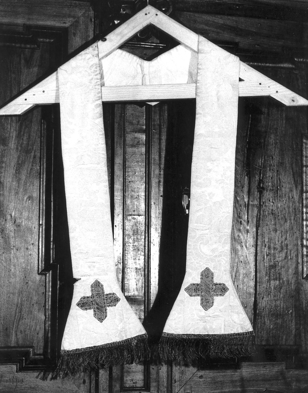 stola, opera isolata - manifattura Italia meridionale (sec. XIX)