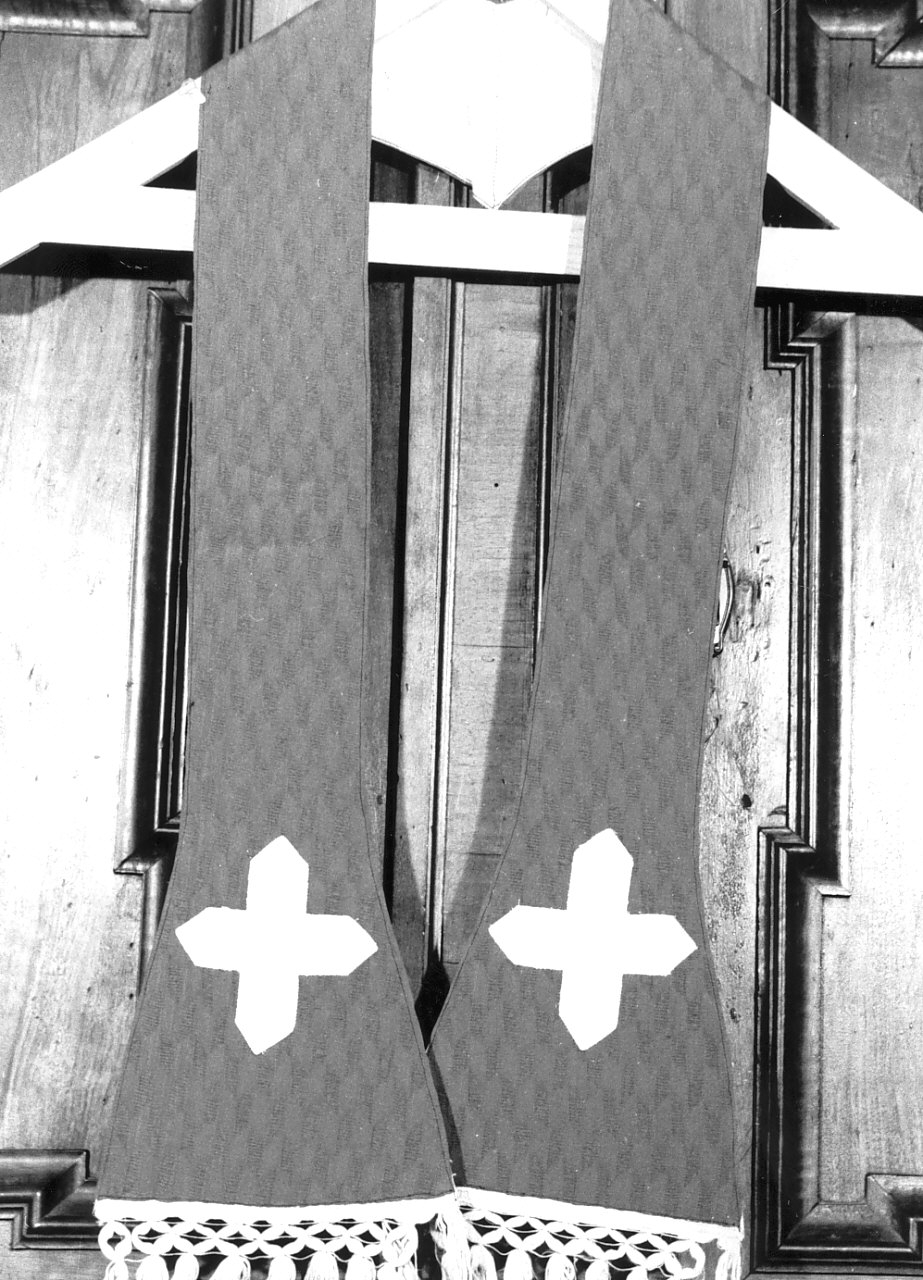 stola, opera isolata - manifattura Italia meridionale (sec. XIX)