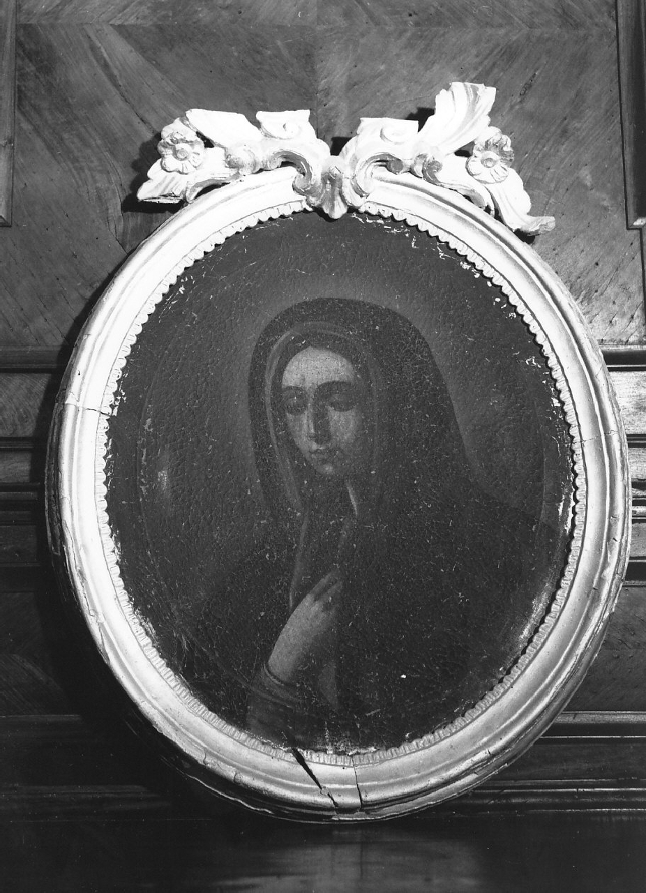 Madonna Addolorata (dipinto, opera isolata) - ambito Italia meridionale (sec. XIX)