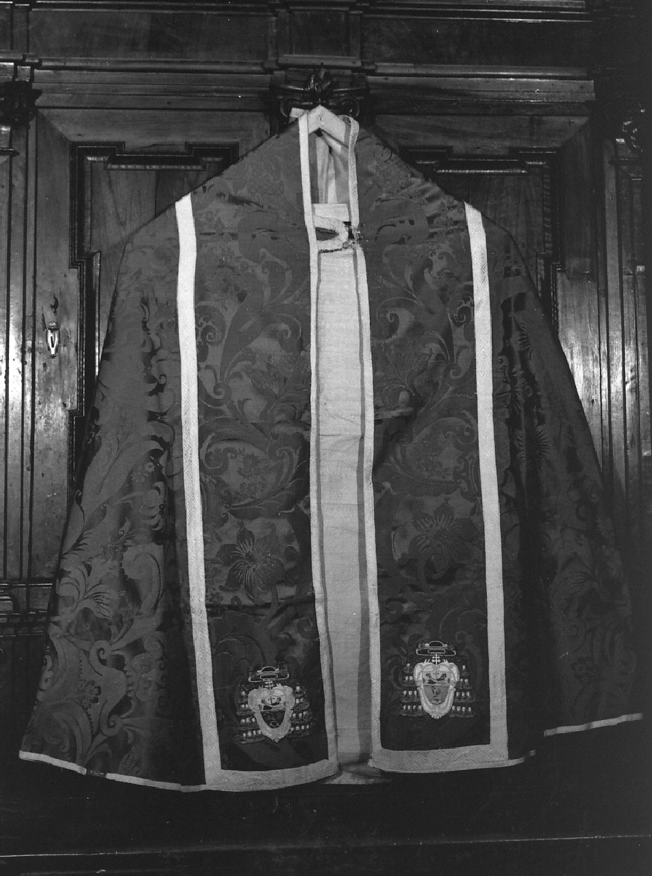 piviale, opera isolata - manifattura napoletana (sec. XIX)