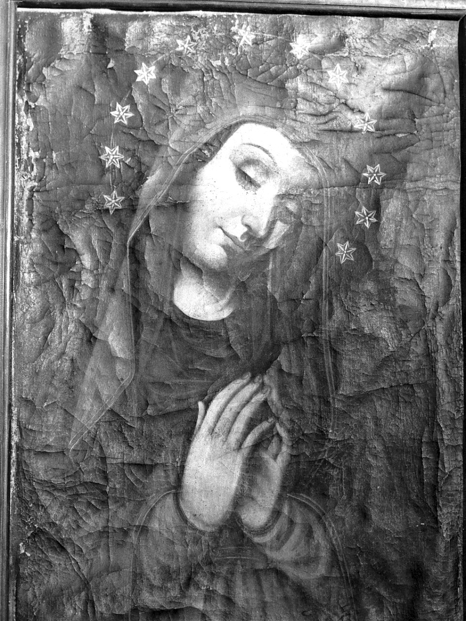 Madonna del Pozzileo, Madonna (dipinto, opera isolata) - ambito calabrese (sec. XIX)