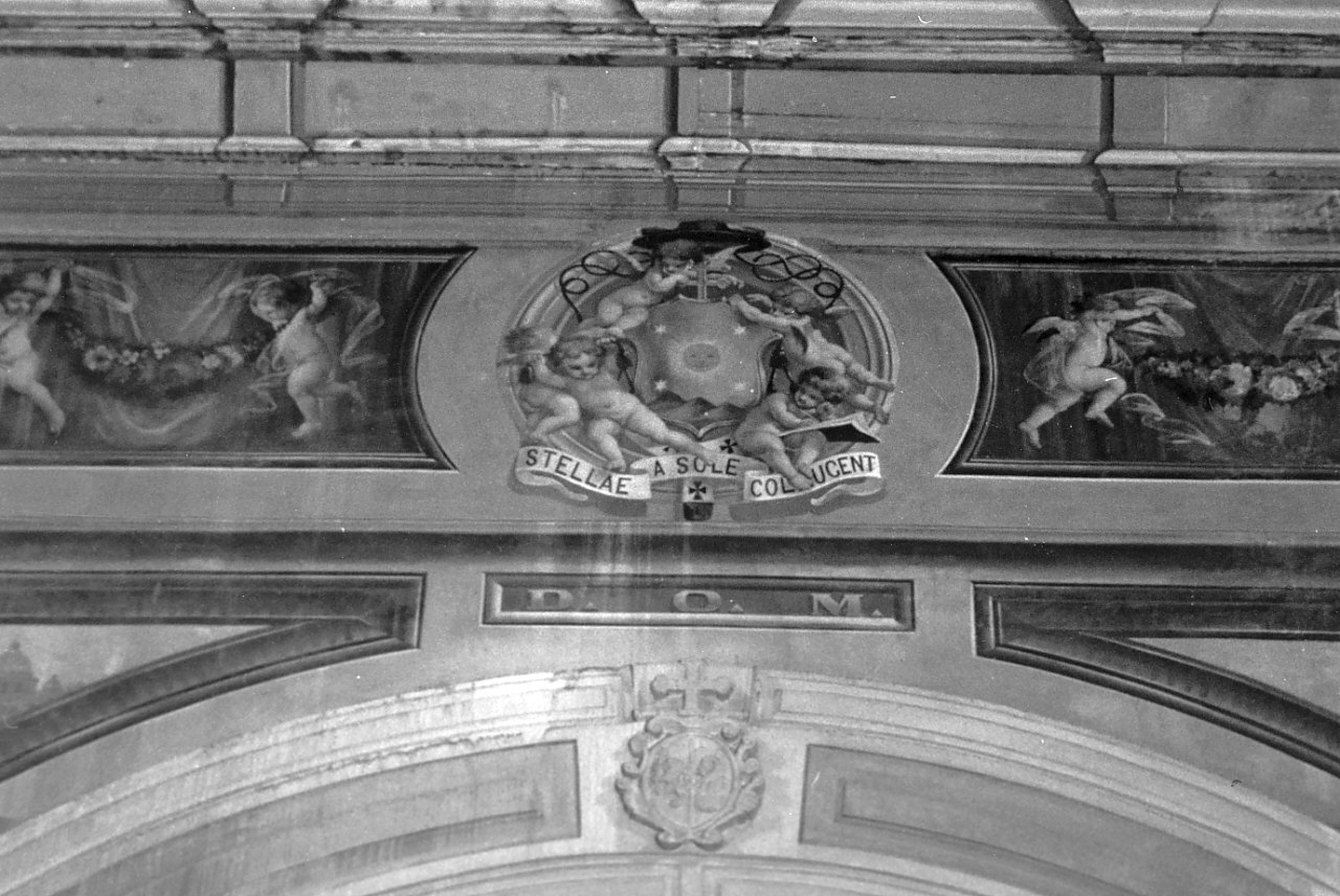 stemma (decorazione pittorica, opera isolata) - bottega calabrese (prima metà sec. XX)