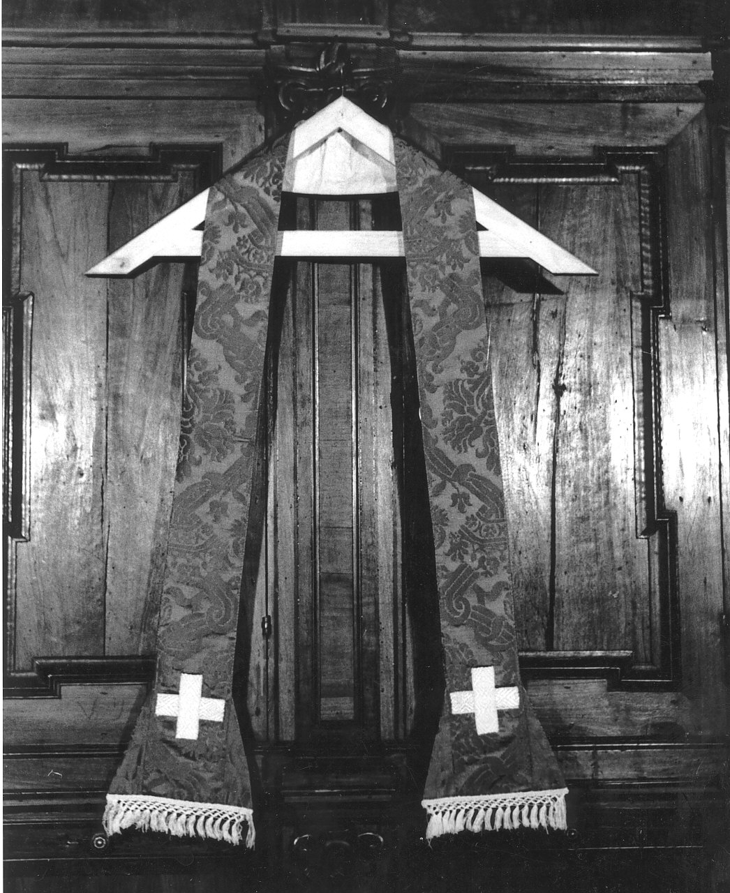 stola, opera isolata - manifattura Italia meridionale (sec. XIX)