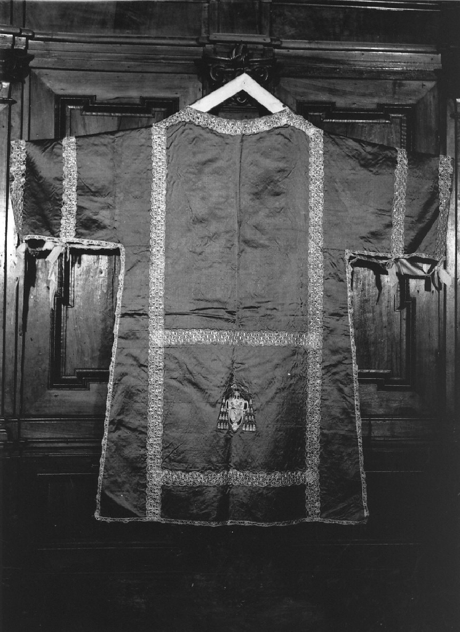 tunicella, opera isolata - manifattura Italia meridionale (prima metà sec. XIX)