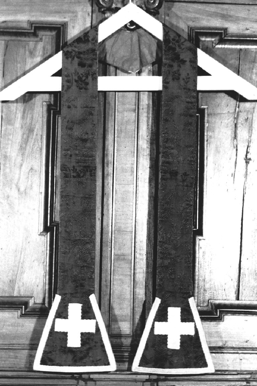 stola, opera isolata - manifattura Italia meridionale (sec. XIX)