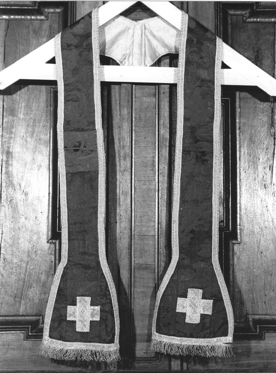 stola, opera isolata - manifattura napoletana (sec. XIX)