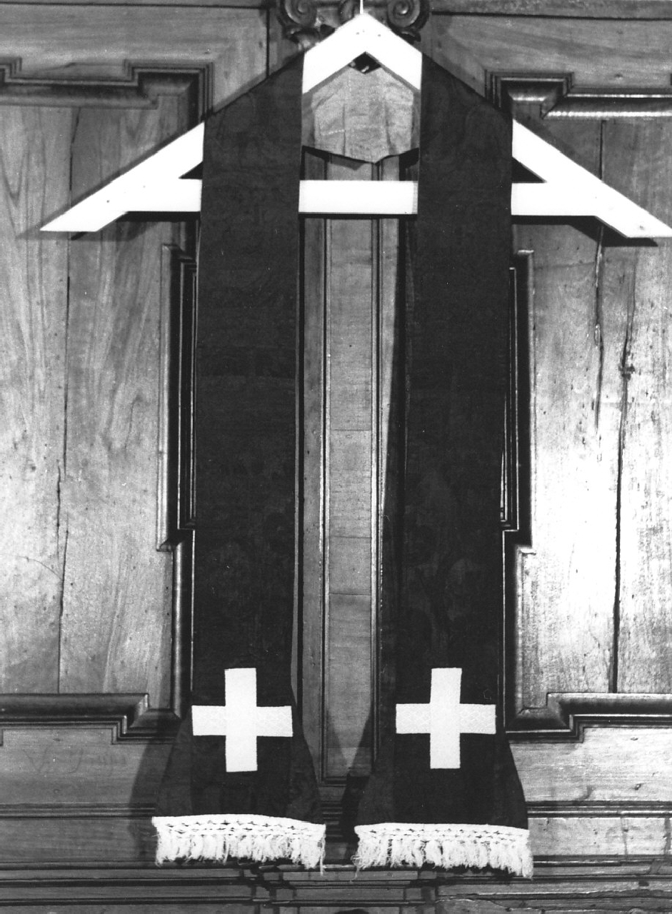 stola, opera isolata - manifattura napoletana (fine sec. XVIII)