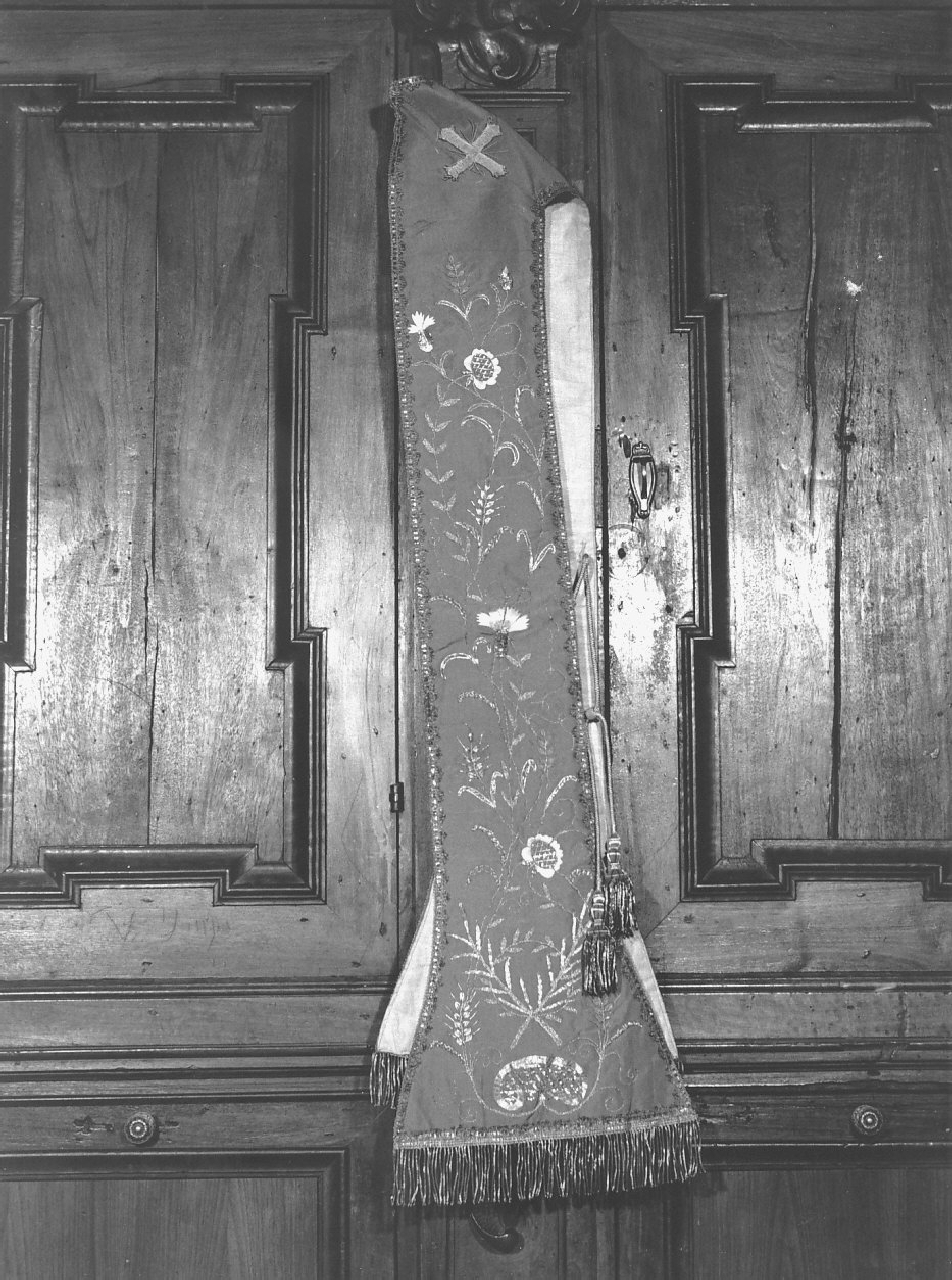 stola, opera isolata - manifattura napoletana (sec. XIX)