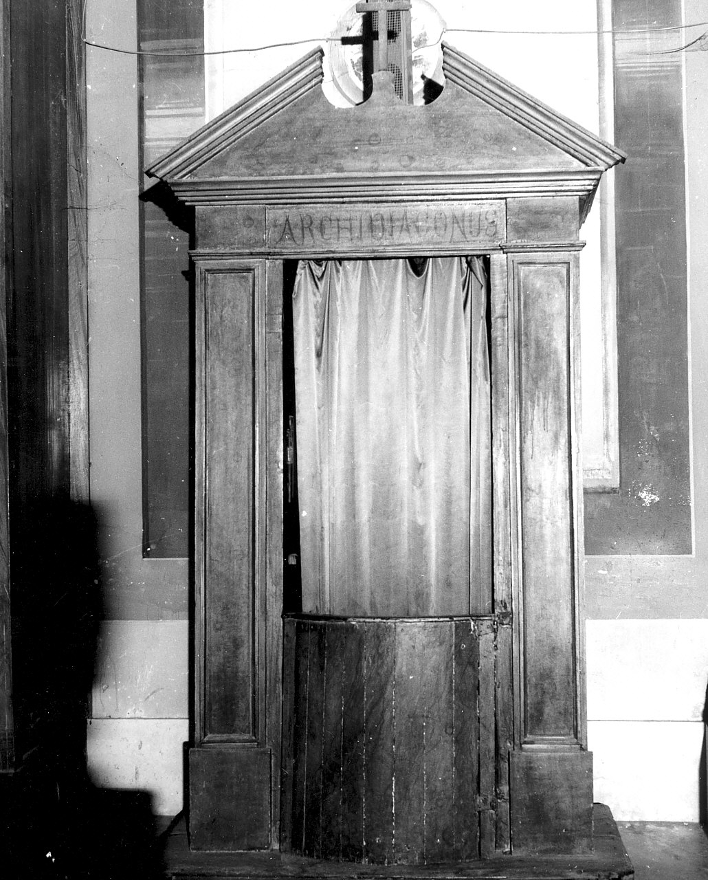 confessionale, opera isolata - bottega Italia meridionale (sec. XIX)