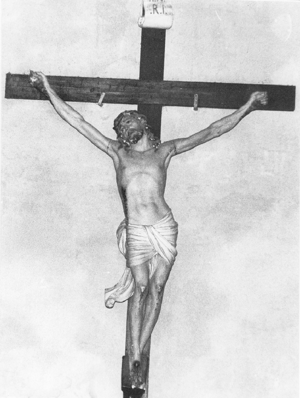 crocifisso, opera isolata - bottega calabrese (fine sec. XIX)