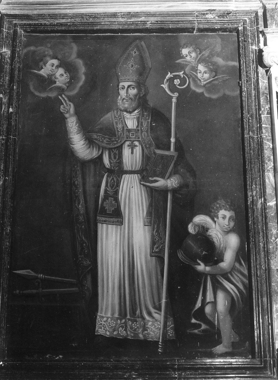 San Leone (dipinto, opera isolata) - ambito Italia meridionale (sec. XIX)