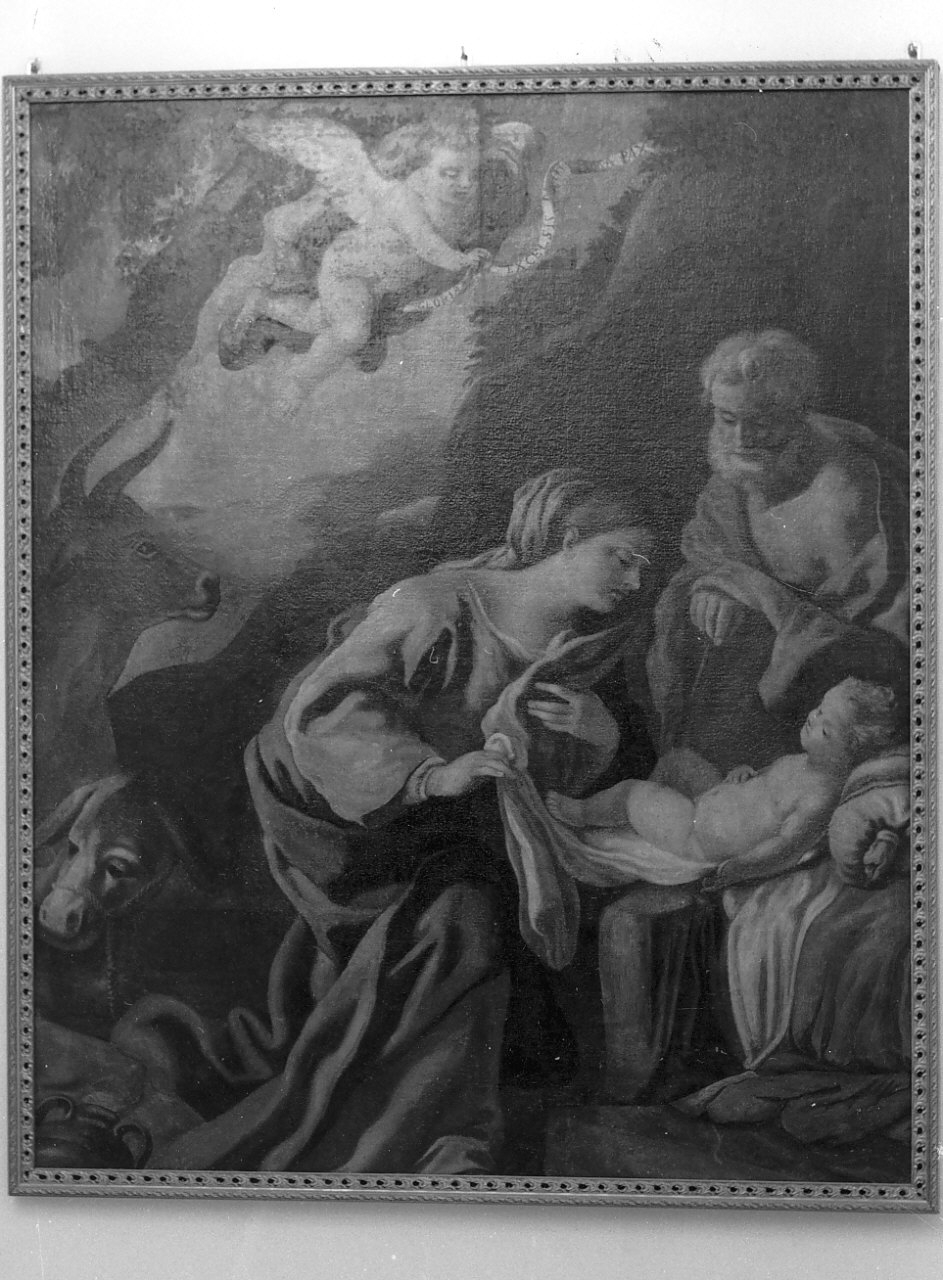 natività di Gesù (dipinto, opera isolata) - ambito calabrese (fine/inizio secc. XVIII/ XIX)