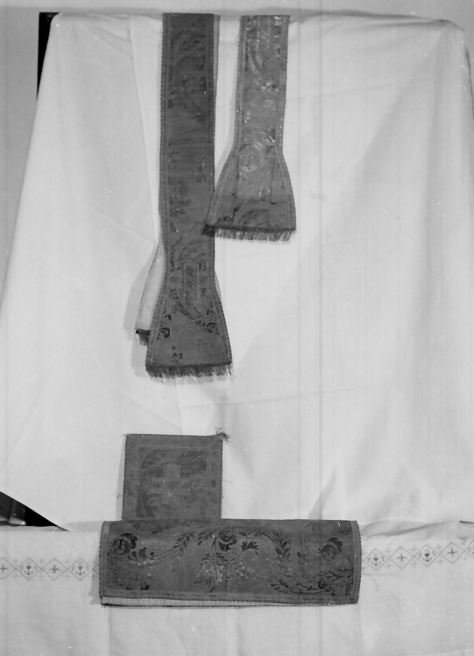 stola, opera isolata - manifattura Italia meridionale (sec. XIX)