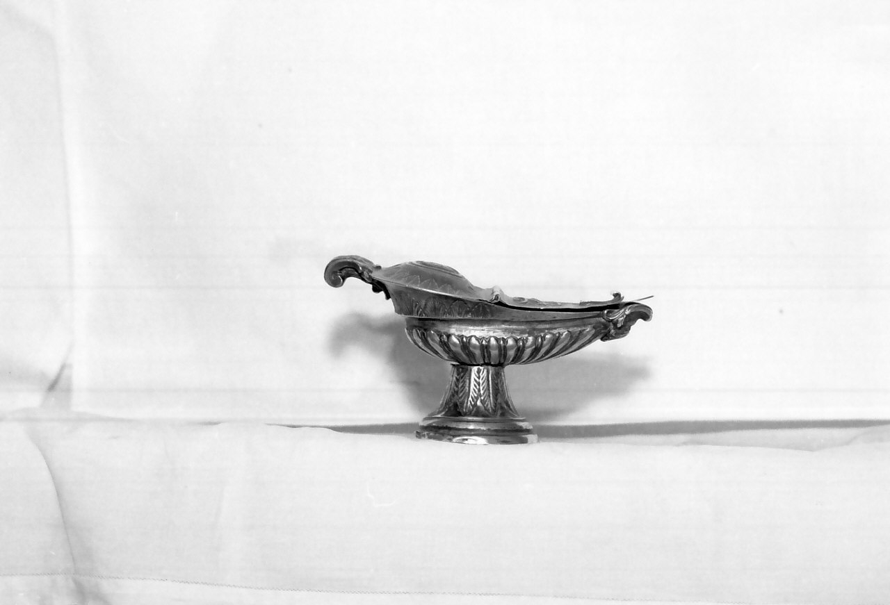 navicella portaincenso, opera isolata - bottega napoletana (fine/inizio secc. XVIII/ XIX)