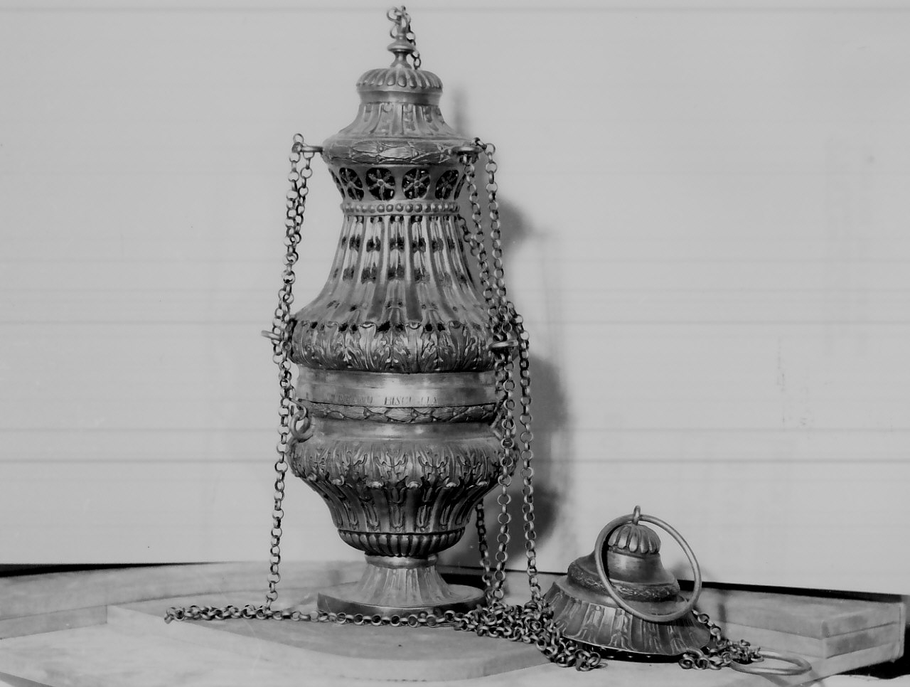 turibolo, opera isolata - bottega napoletana (sec. XIX)