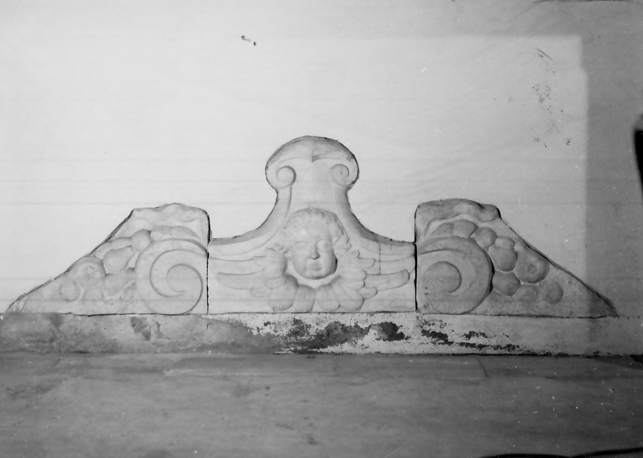 cimasa, opera isolata - bottega Italia meridionale (fine sec. XVIII)