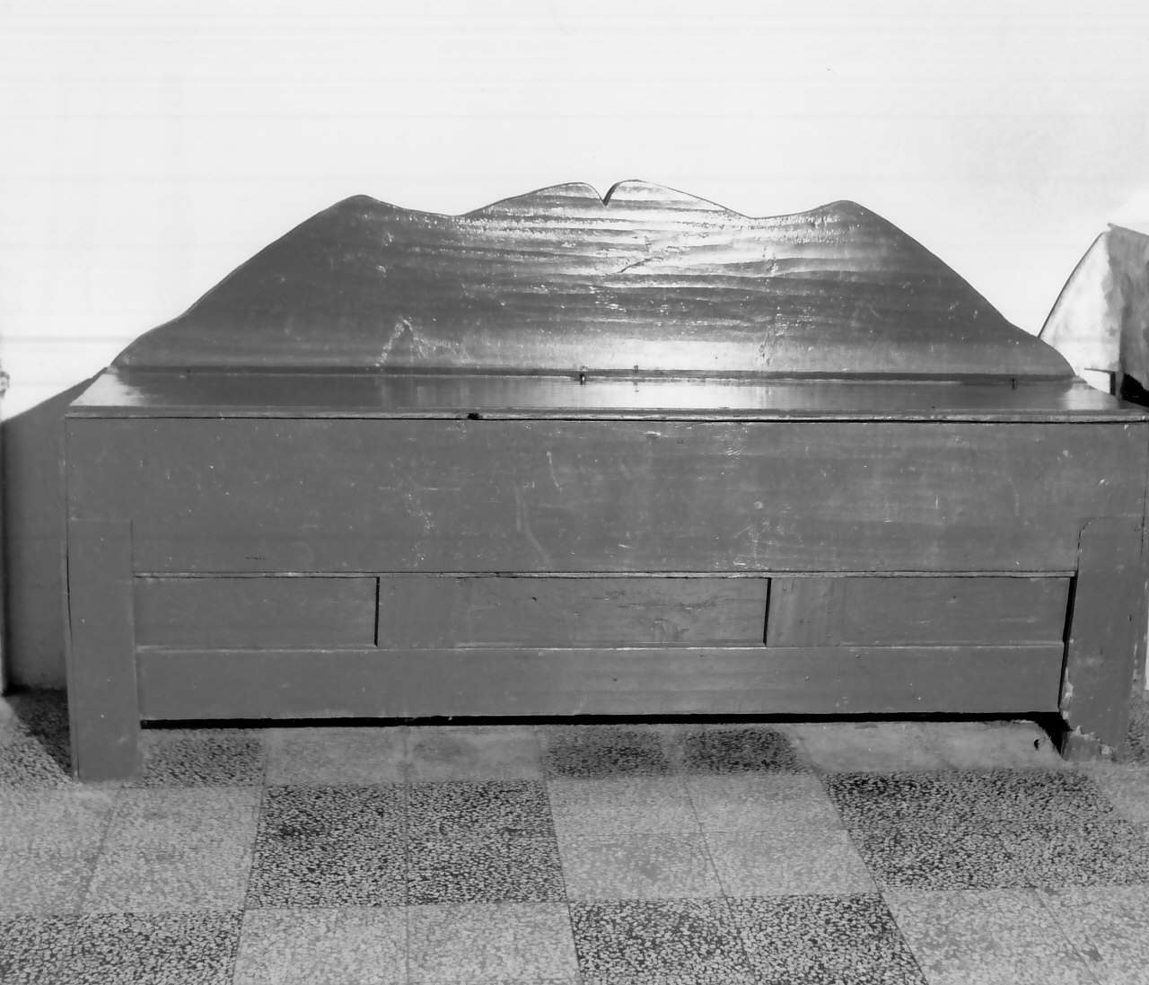 panca, opera isolata - ambito calabrese (prima metà sec. XIX)