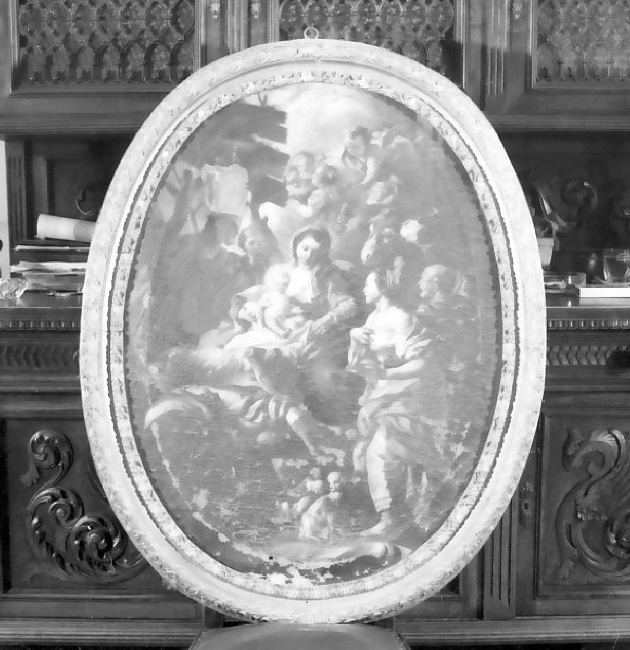 natività di Gesù (dipinto, opera isolata) di Solimena Francesco (sec. XVIII)