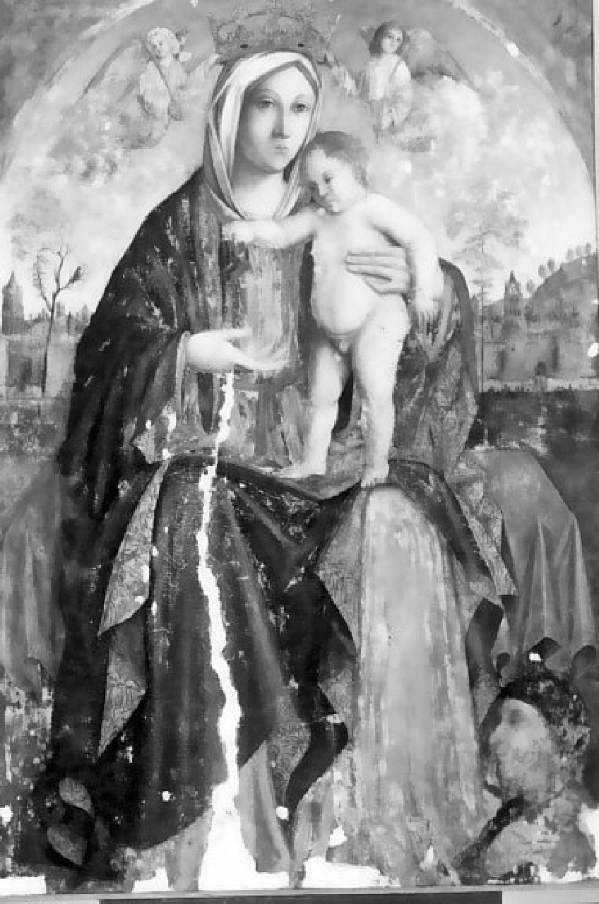 Madonna con Bambino (dipinto) di Jacobello d'Antonio (attribuito) (fine sec. XV)