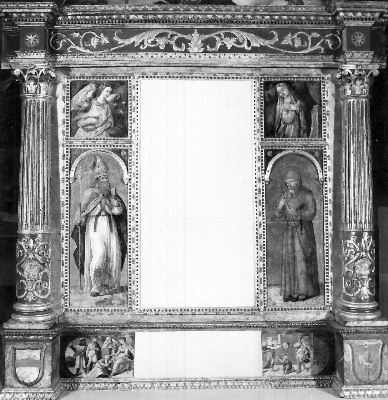 San Gabriele Arcangelo (dipinto, elemento d'insieme) - bottega Italia meridionale (sec. XVI)