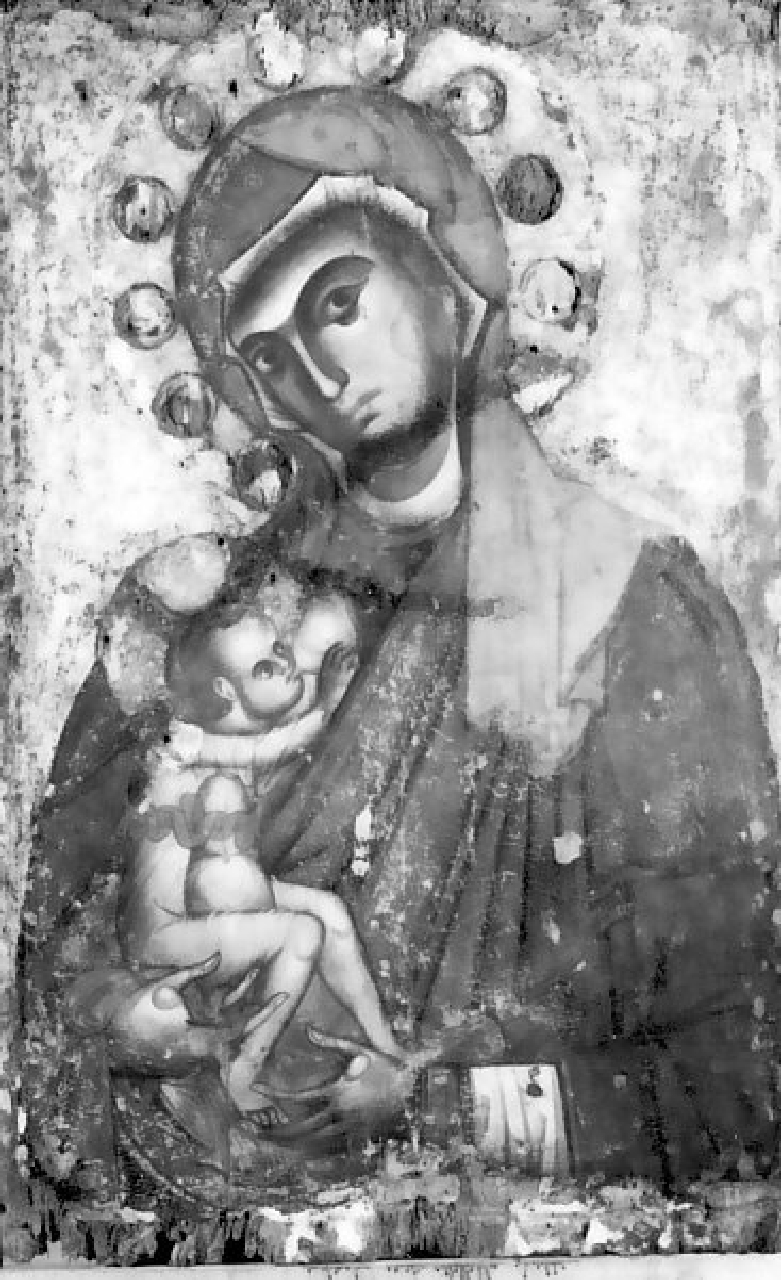 Madonna del Pilerio, Madonna con Bambino (dipinto, opera isolata) - ambito orientale (sec. XIII)