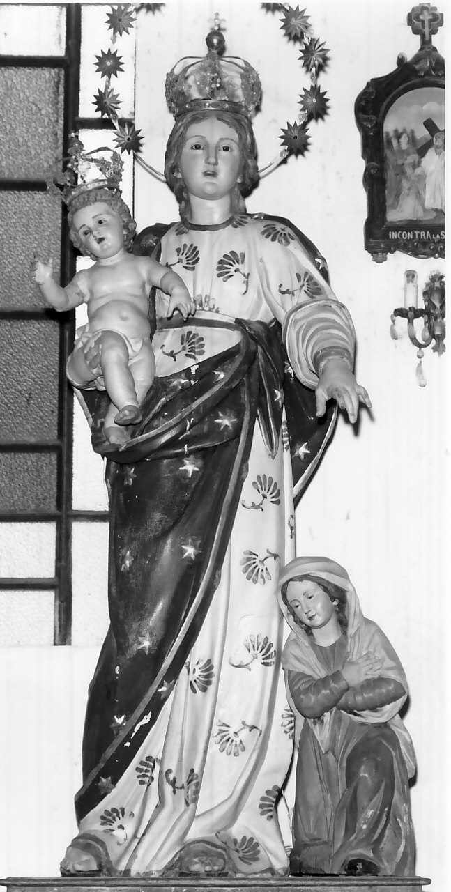 Madonna della Misericordia (statua) - bottega Italia meridionale (seconda metà sec. XIX)