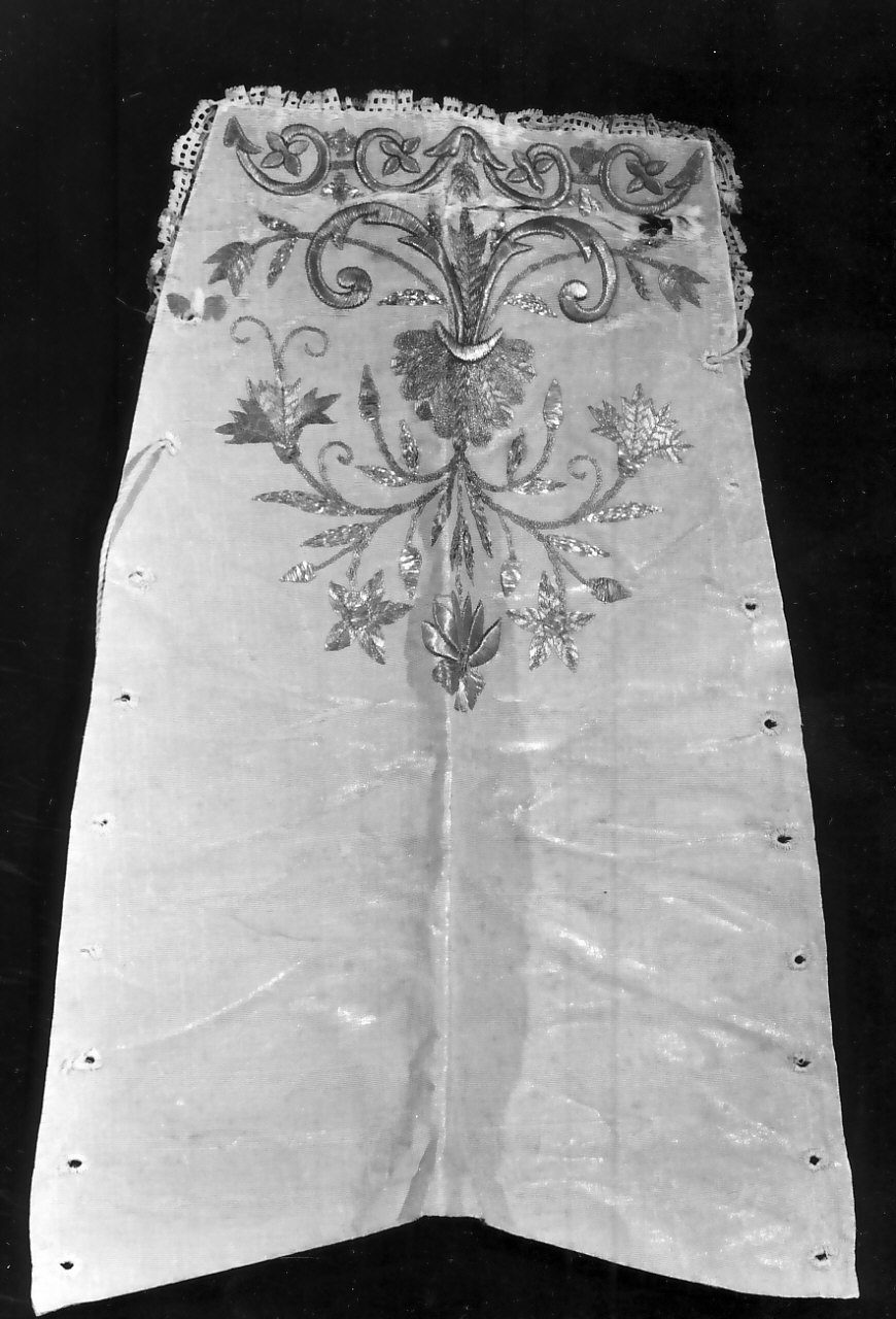 veste da statua, frammento - manifattura calabrese (fine sec. XIX)