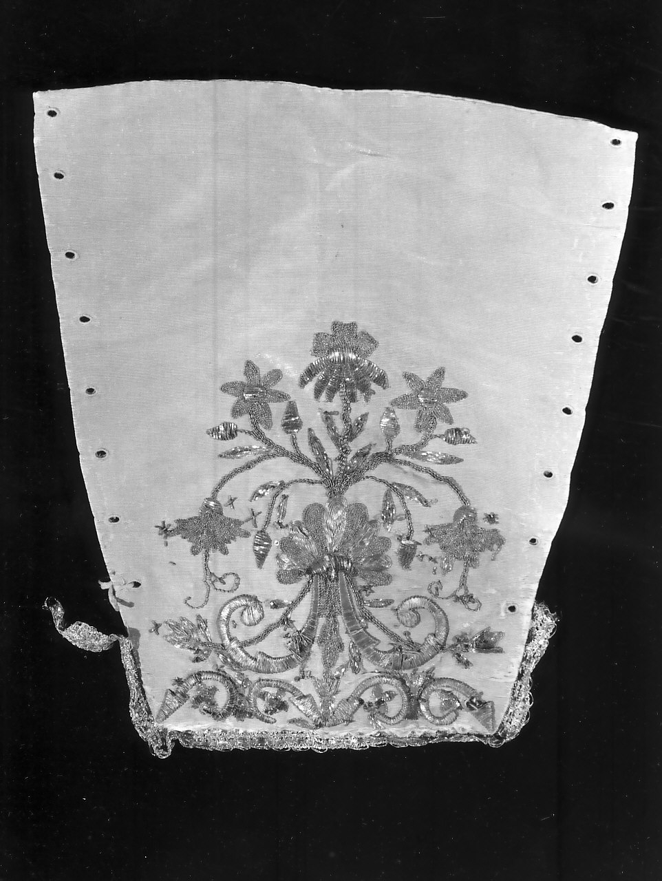 veste da statua, frammento - manifattura calabrese (fine sec. XIX)