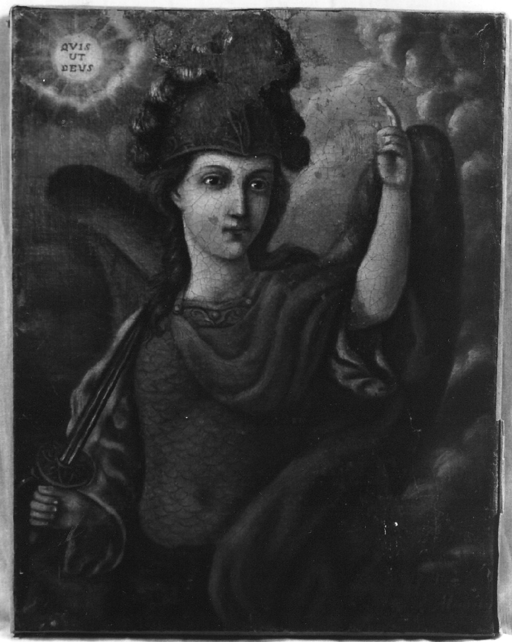 San Michele Arcangelo (dipinto, opera isolata) di Musitano V (sec. XVIII)