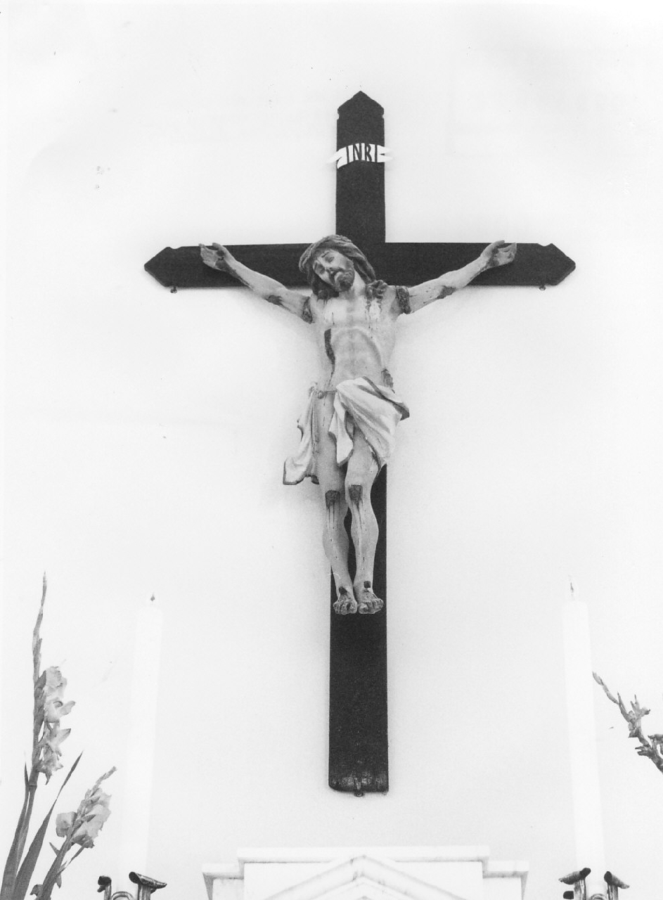 crocifisso - bottega Italia meridionale (fine/inizio secc. XVIII/ XIX)