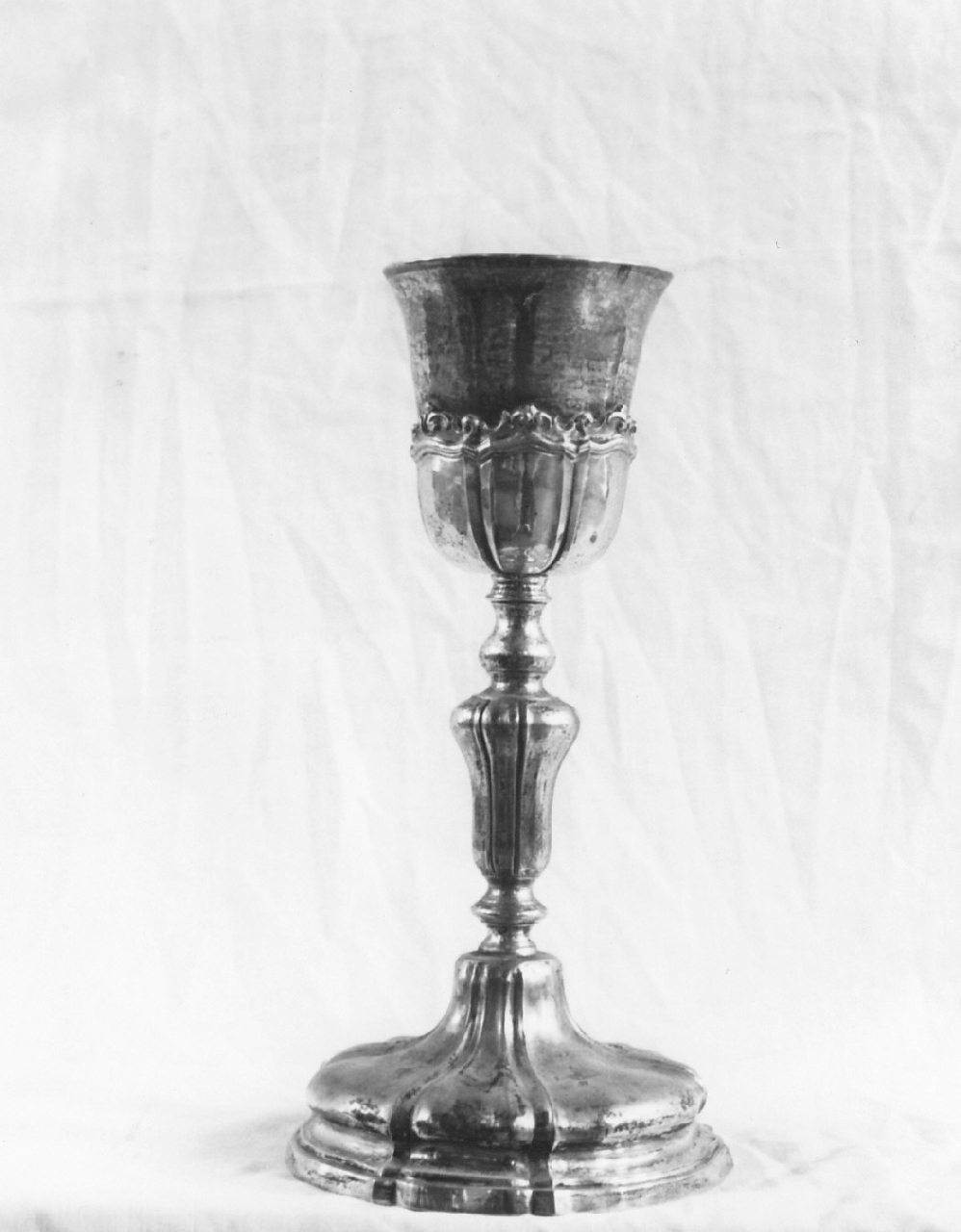 calice, opera isolata - bottega Italia meridionale (fine/inizio secc. XVIII/ XIX)