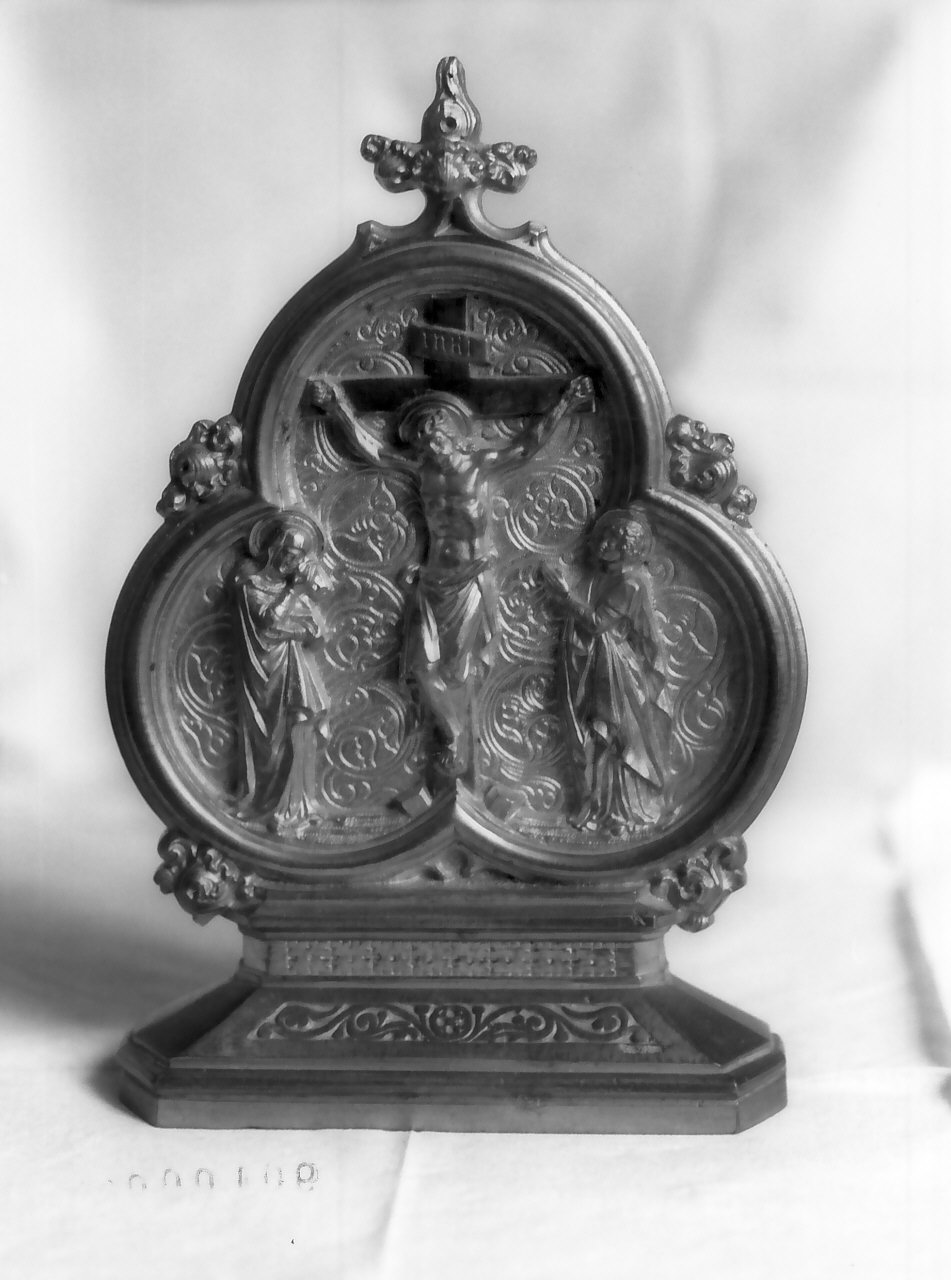 crocifissione di Cristo (pace, opera isolata) - bottega Italia meridionale (inizio sec. XX)