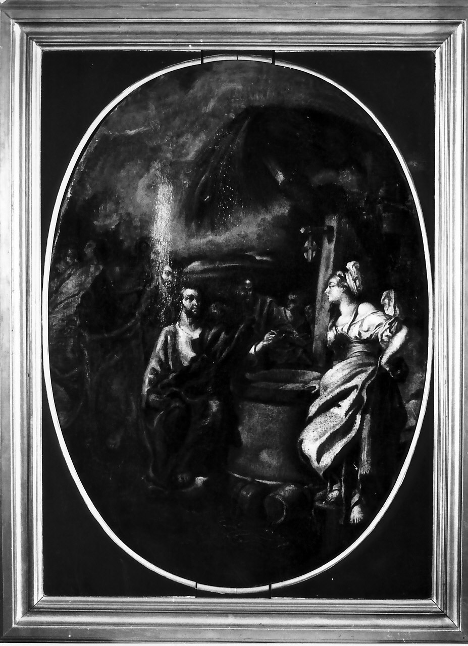 la samaritana al pozzo (dipinto, opera isolata) - ambito veneto (sec. XVIII)