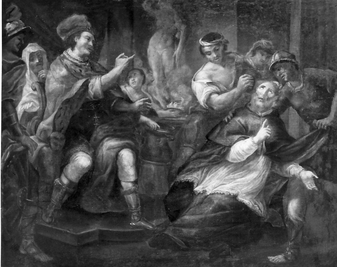 scena di martirio (dipinto, opera isolata) - ambito veneto (sec. XVII)