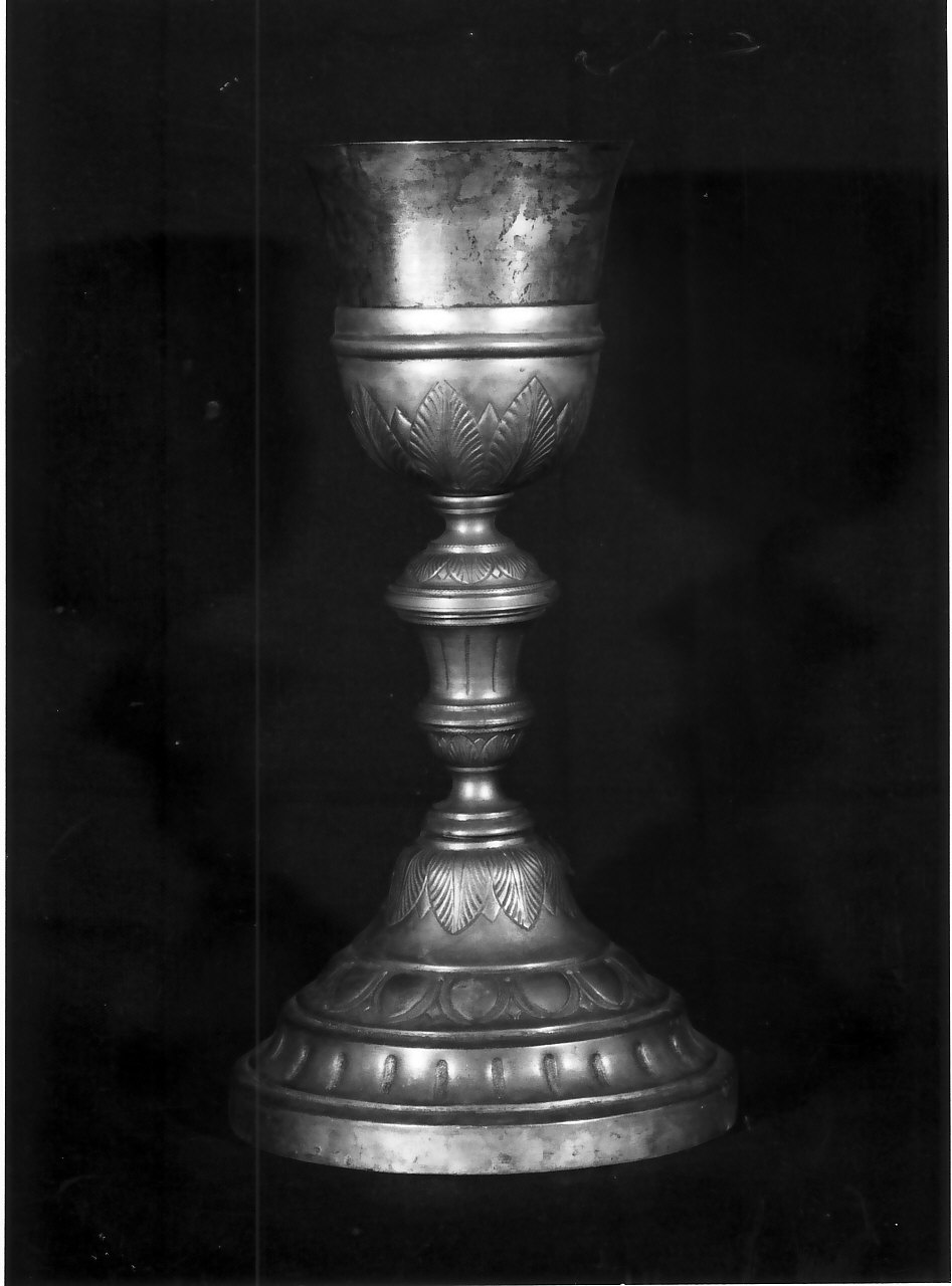 calice, opera isolata - bottega Italia meridionale (fine/inizio secc. XIX/ XX)